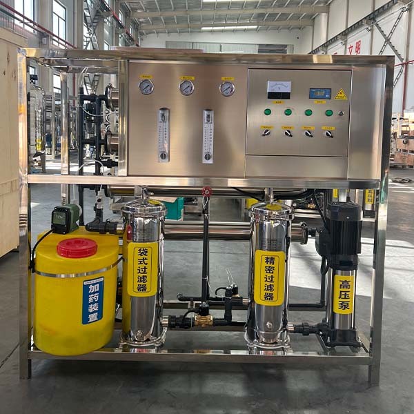 Large-Flow Whole-House Water Treatment System PVDF Cleanable UF Membrane 304 Stainless Steel Water Filtration System