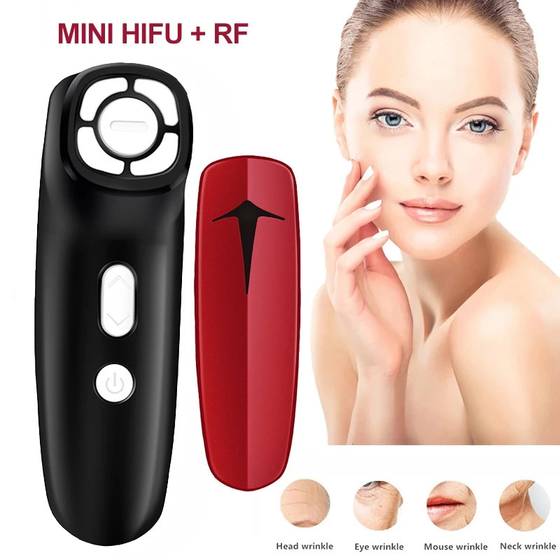 Rf Personal Ultrasound Hifu Beauty Machine Face Tightening Anti Wrinkle