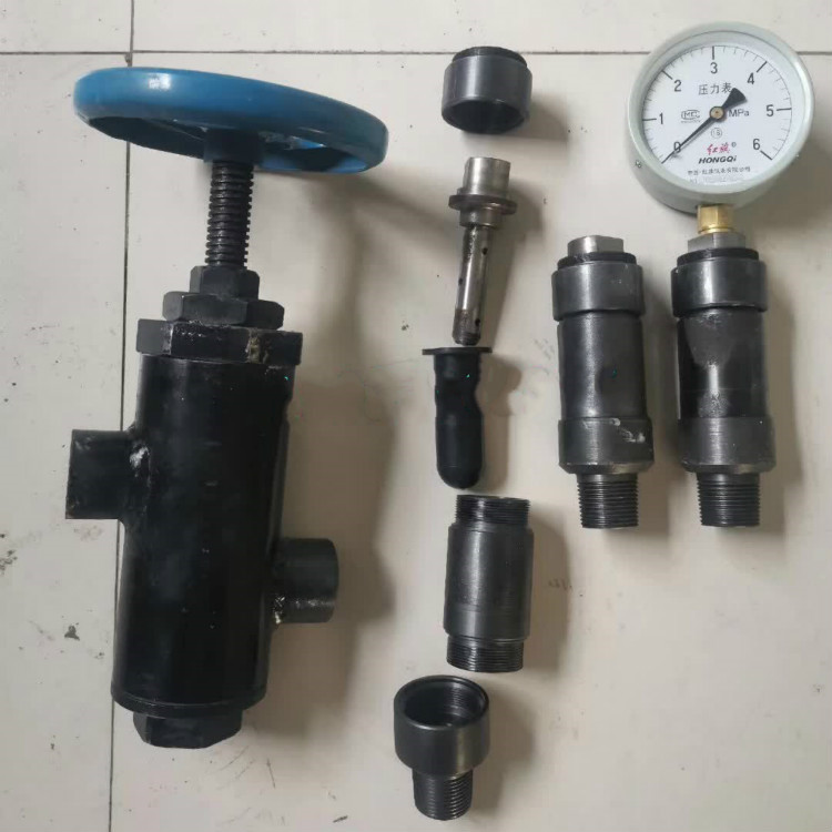 Borehole Grouting Inflatable Packer Inflated with Air Water