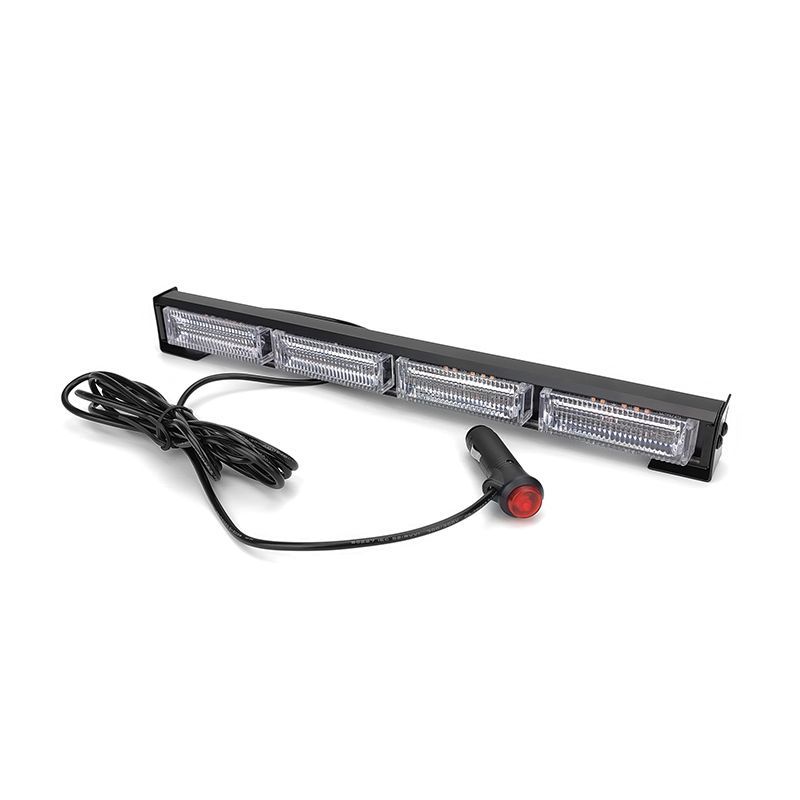 LED Work Light Bar 12V-24V Amber Color Strobe Warning Light for Jeeps Truck ATV Auto Lighting System