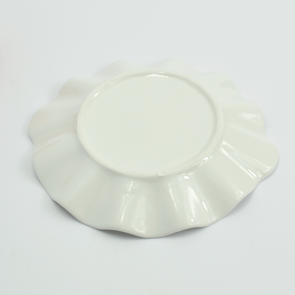 Flower Shaped Ceramic Plates Porcelain Dinner Set Ceramic Serving Dishes