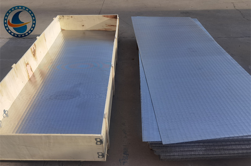 High Strength Wedge Wire Screen Panels Long Lifespan Ss 304