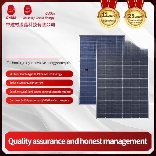 2278*1134*30mm Bifacial Solar Module 550 Watt 550wp 555W 560W Dual Glass Solar