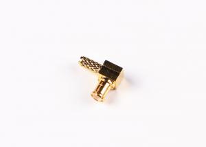  Straight MCX Cable Connector MCX Coaxial Connector with Snap-on Coupling Manufactures