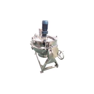  Condiment SS304 50L Sauce Making Steam Jacketed Kettle Manufactures