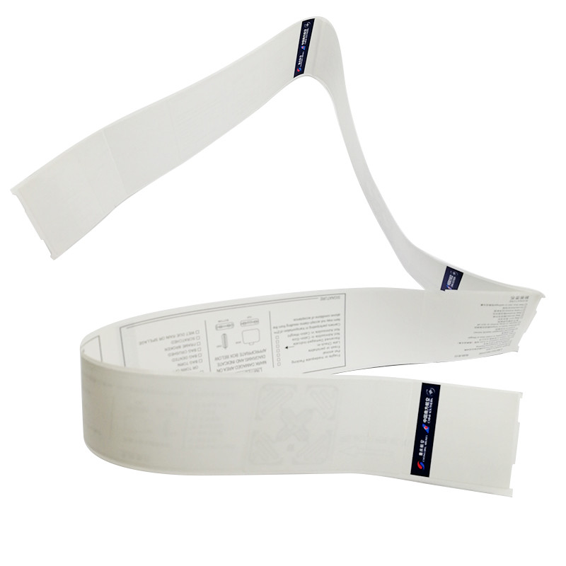 RFID UHF Impinj H47 Airline Luggage Stickers Label Tag / Luggage Identification Stickers