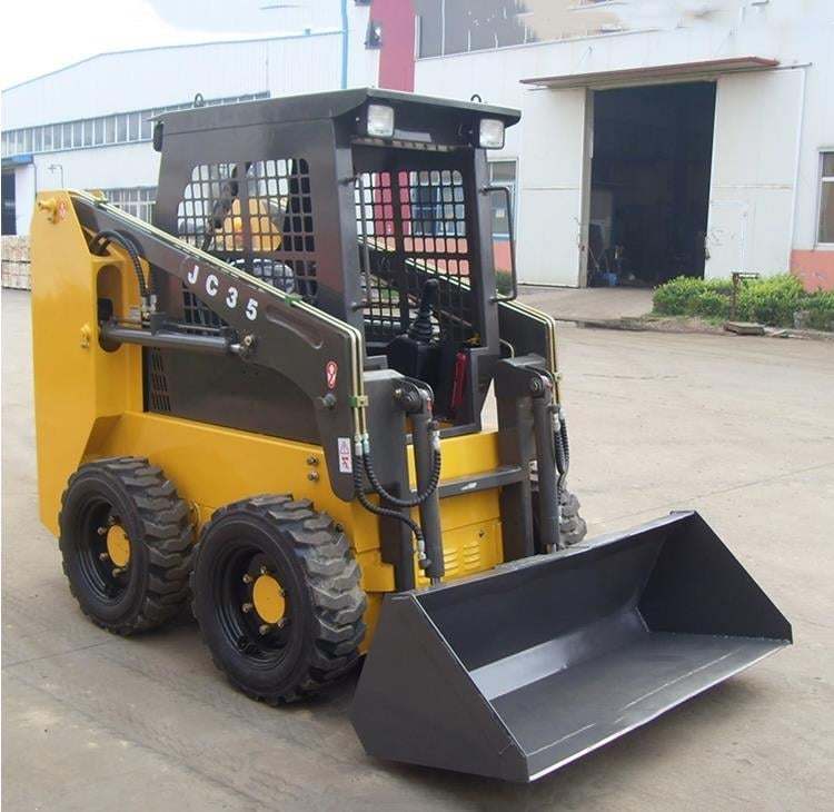 Euro 5 CE EPA Compact Wheel Skid Steer Loader 500kg 800kg 1050kg Small Mini Skidsteer Track Loader Cargadora