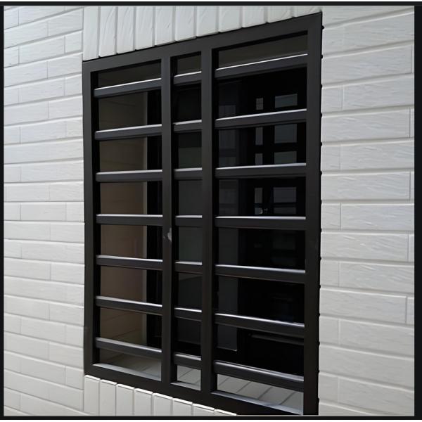 Quality Galvanized Steel Security Window Fireproof Storm Resistant for sale