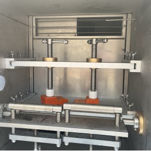 Vertical Leather Testing Equipment Low Temperature D1593 AC380V