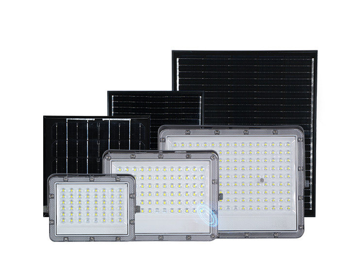 KCD Outdoor Super Brightness Floodlight High Lumen Commerical IP67 100w 200w 300w 400w 500w 600w Solar Rechargeable