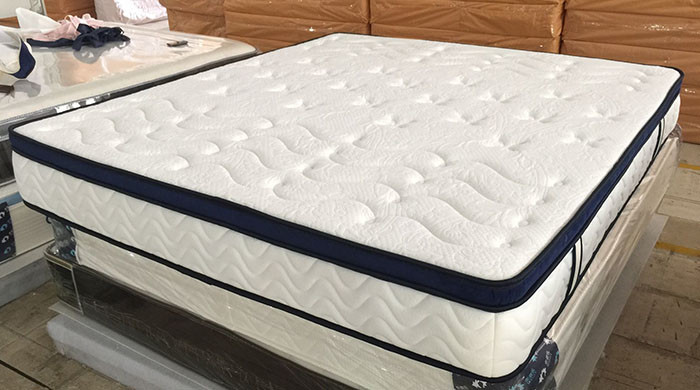Modern King Size Hotel Bed Mattress Individual Pocket Spring Mattress Noiseless