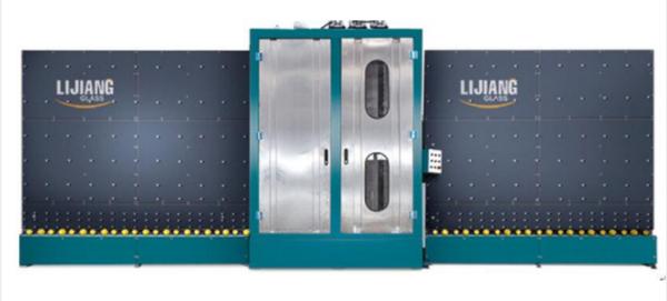 High Efficiency Vertical Glass Washing Machine For Glass Production And