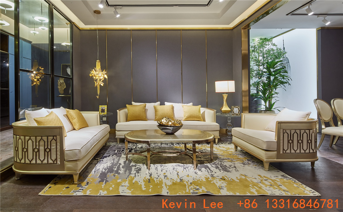 Custom made furniture factory who supply hotel furniture console table and coffee table for Lobby Leisure furniture