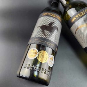 Holographic Dynamic Wine Custom Sticky Labels Printing Business Sticky Labels