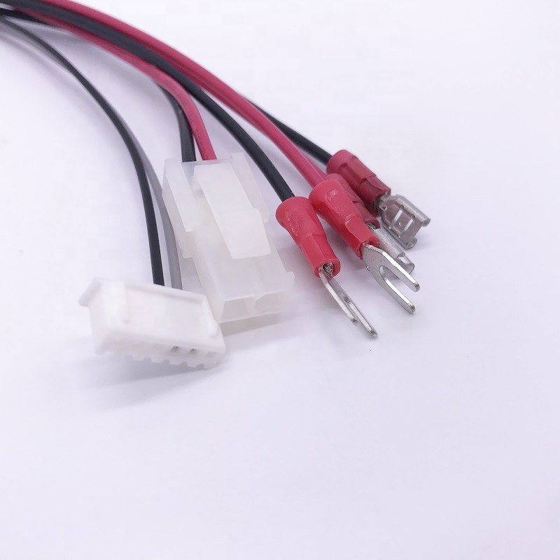 Plastic Wire Harness for JST SH 2 Pin 4 Pin Custom Cable Assembly and Auto Connector