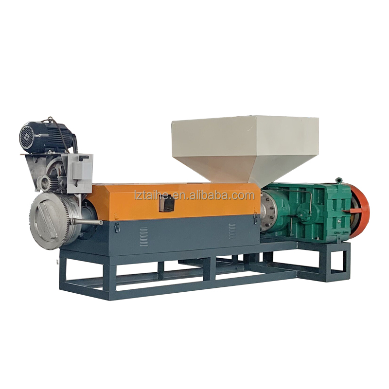 HDPE PP Waste Plastic Pelletizer Pelletizing Machine With Output 100 500 Kg/H