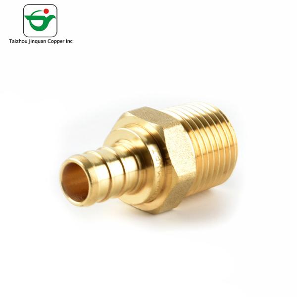 Quality Customized Copper 3/4''X1/2" MN Male Threaded Adapter for sale
