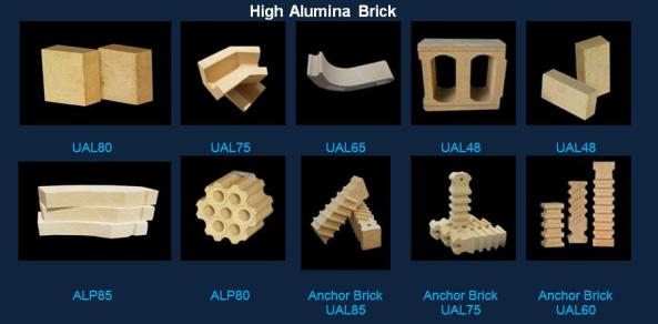 High Alumina Fire Bricks for Furnace Heat Proof Fire Resistant and Abrasion Resistant