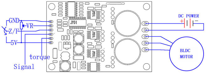 Three Phase Brushless Dc Motor Driver