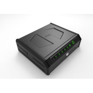 Electronic Portable Handgun Case with Biometric Indentification Safe Security