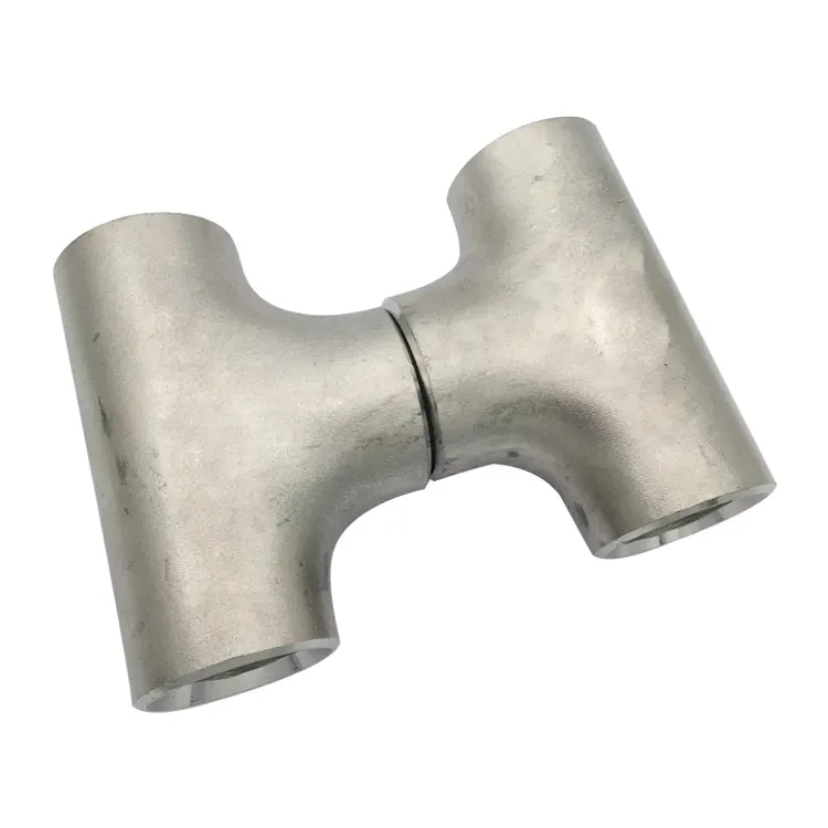 Equal/Reducing Tee Fittings Nickel Alloy Hastelloy 90/10 70/30 Tee Copper Nickel Fittings