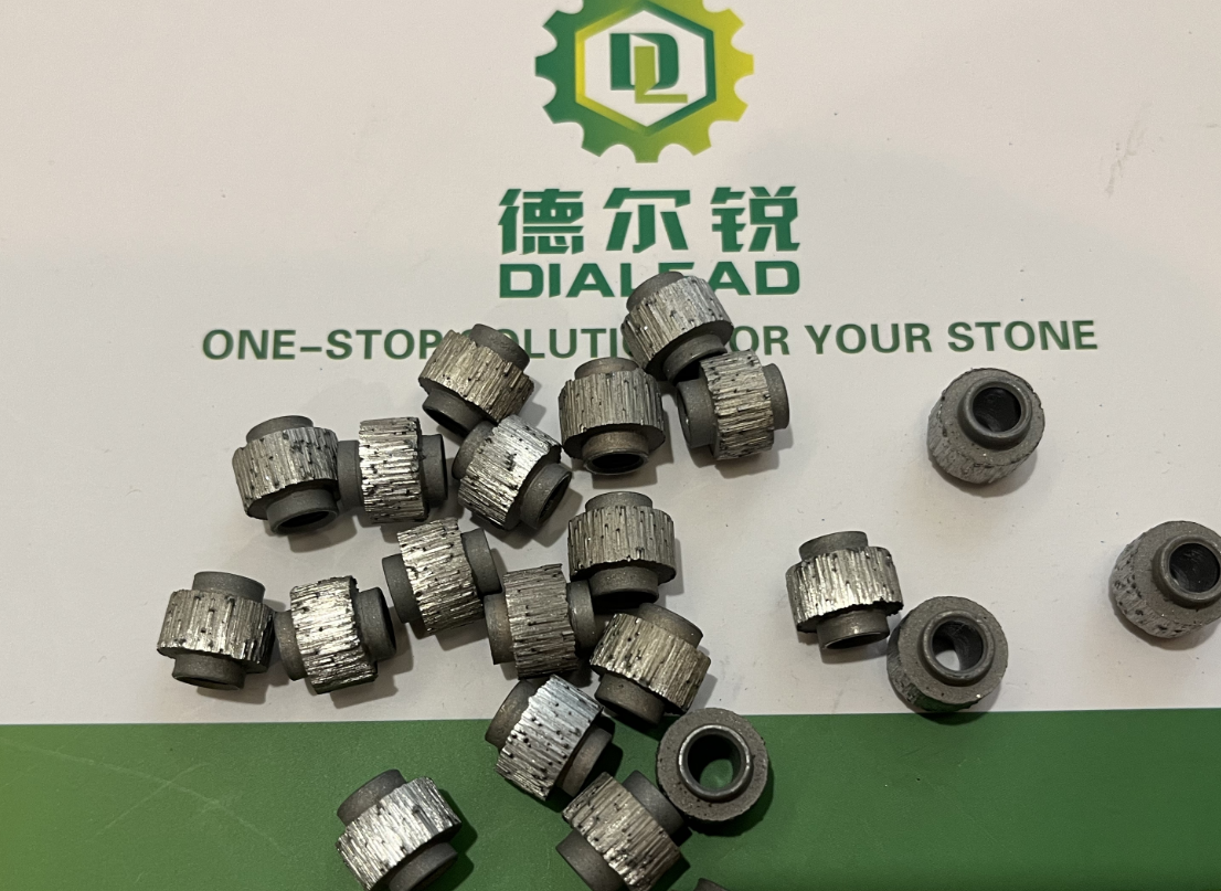 Marble Quarry Cutting Diamond Beads 11.5mm Bead Diameter For Wire Saw Machine