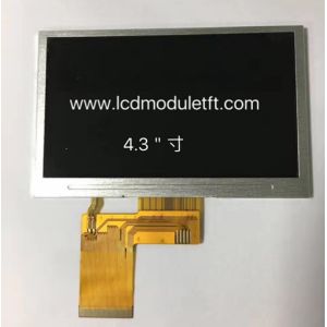 4.3'' 480*272 24-Bit RGB TFT LCD Module Winstar 16: 9 With RTP WF43VTIAEDNT0
