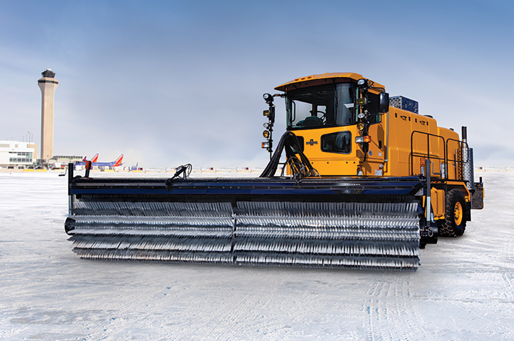 PP Road Sweeper Brush 300x700mm Airport Runway Cassette Brushes