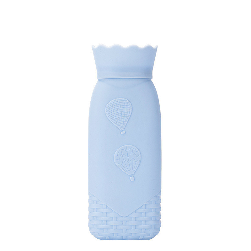 2 Liter Soft Hot Water Bottle Bag With Red Screw Cap For Pain Relief Neck And Shoulders Feet Warmer Menstrual Cramps