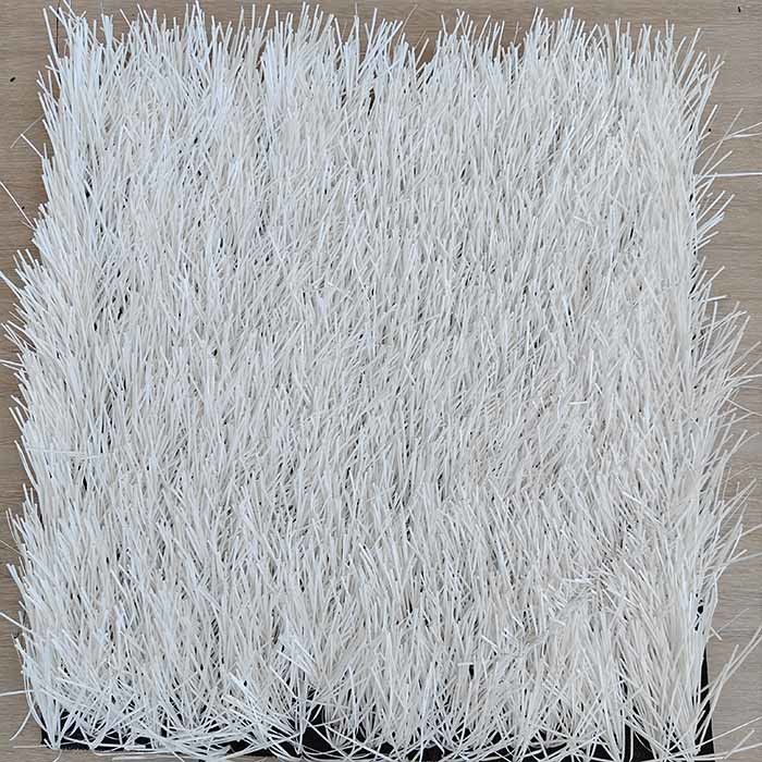 50mm White Artificial Football Turf 12000 Dtex Infill Needed Synthetic Turf For Football Fields