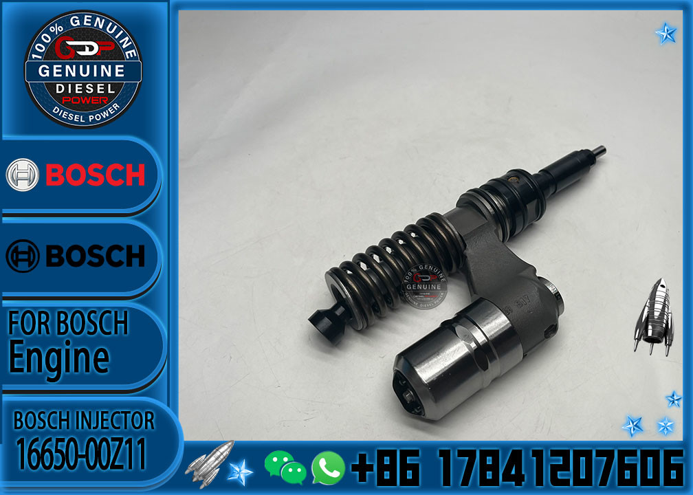 Diesel Engine Fuel Injector 0414701033 Common Rail Injector 0414701034 Auto Parts Injector 16650-00Z11