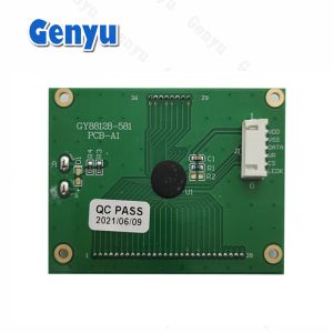 Segmented LCD Display BTN Negative White Digits HT1621 Driver PIN Connect