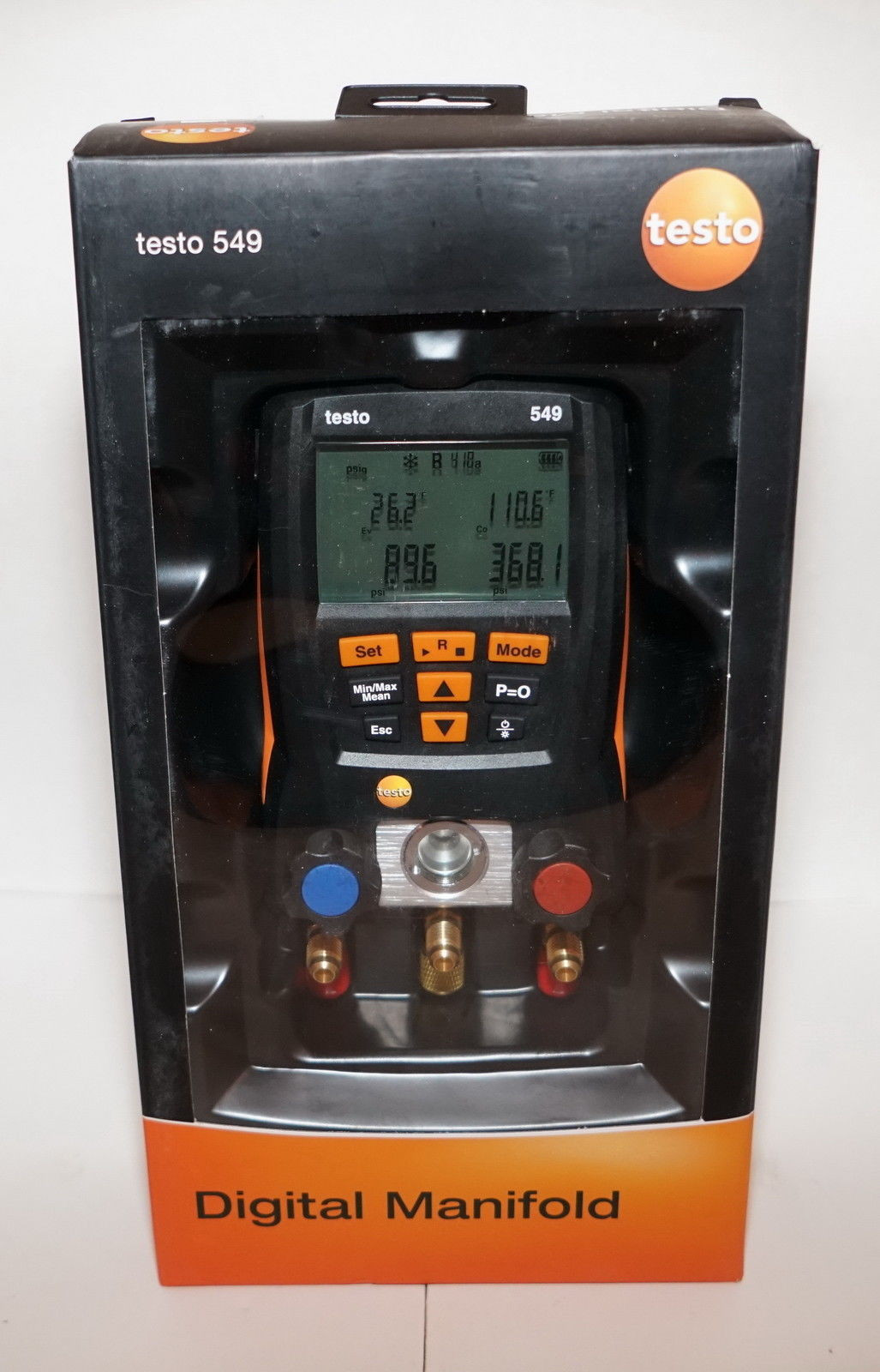 2 Way Digital Manifold Gauge Temperature Compensated Leakage Test
