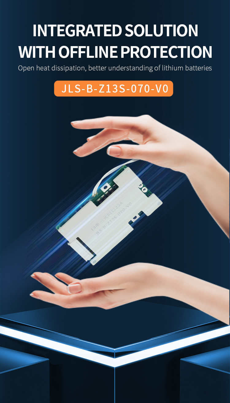 KLS 18650 20s BMS for Lithium Battery: 60v Lifepo4 Battery Management System, 80a - 200a with High Current