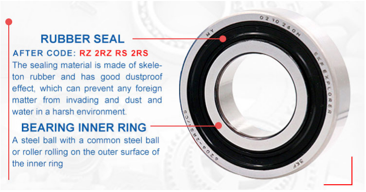 High quality Deep Groove Ball Bearing 6222 for electric bicycle made in germany