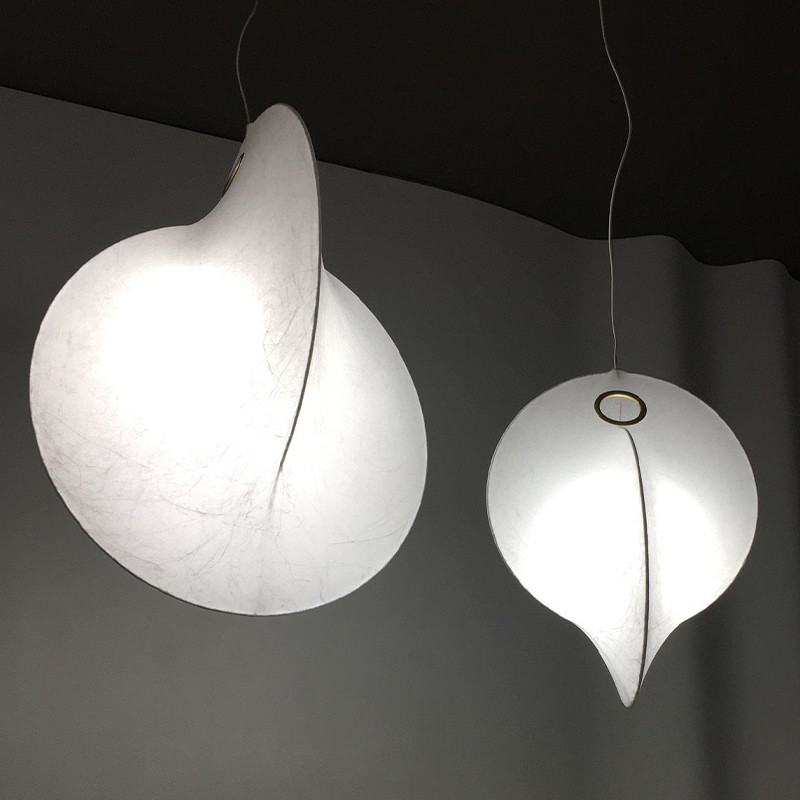 Nordic Shell Design silk lamp Simple Chandelier for Living Room Bedroom Flos Overlap Chandelier (WH-MI-351)