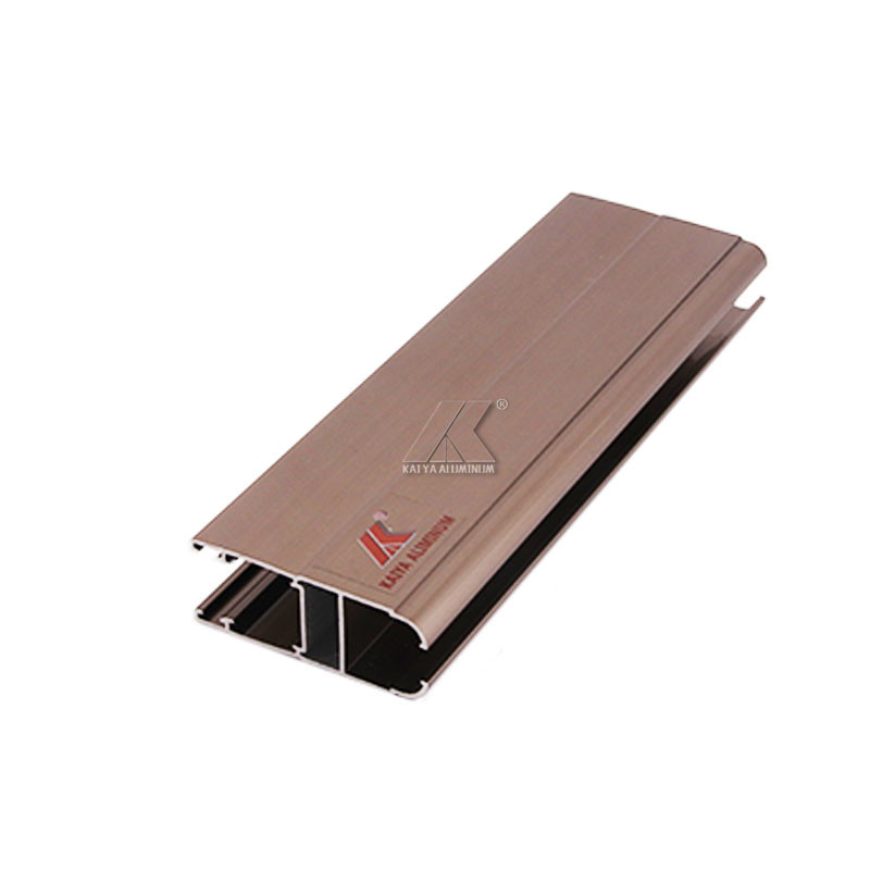 Track Sliding Aluminum Window Extrusion Profiles T8 PVDF Finish