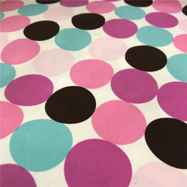 100 Polyester Printed Microfiber Fabric 75DX300D 170gsm 150cm Water Proof Breathable