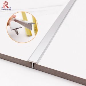 China T Shape Aluminium Transition Strip Ceramic Protection 0.55mm Thickness on sale