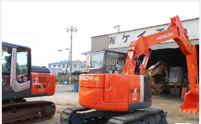 Hitachi hot sale Used mini digger Hitachi ZX75 cheap price Nice quality Second hand hydraulic crawler excavator