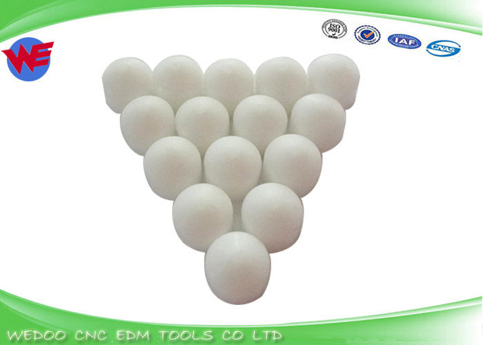 White / Black EDM Wear Parts Rubber Seal Dia 0.1 - 3.0mm For Drilling Machine