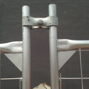Customized Secure Temporary Fencing Construction Fence Panels 22.00kg