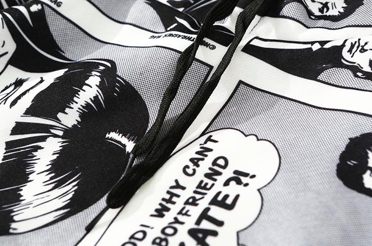 Factory wholesale hoodie with hood all over print custom hoodies