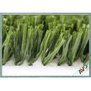 Unique Fibrillated Structure Soccer Artificial Grass 12000 Dtex Fullness Surface