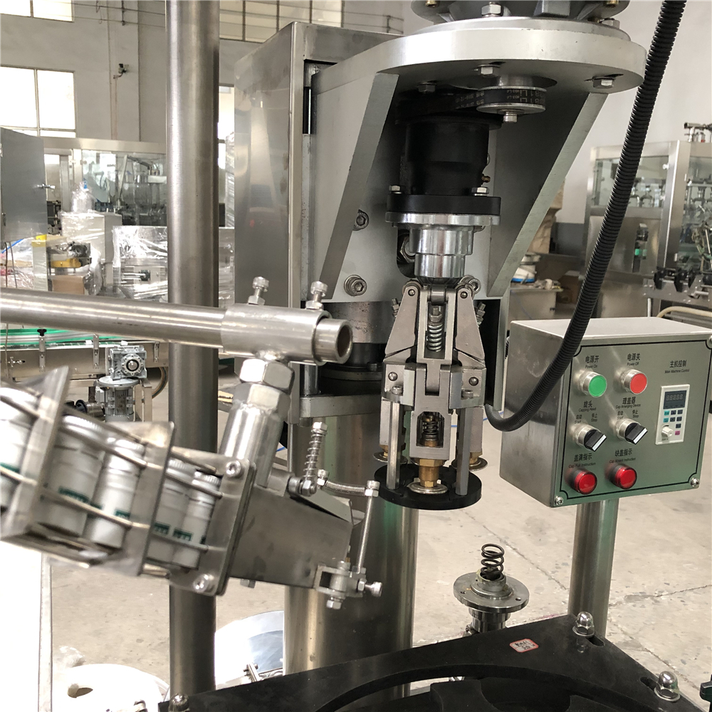 Factory price automatic screw capping machine automatic capper capping machine for glass bottles for liquid
