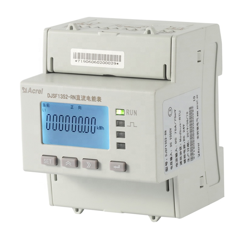 Acrel Wireless Energy Meter / ADW300 Din Rail Mounted Kwh Meter For Distribution Box