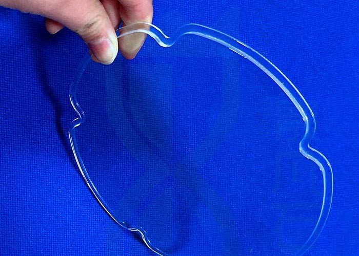 1200C Polished Quartz Glass Disc SIO2 Precision Machining