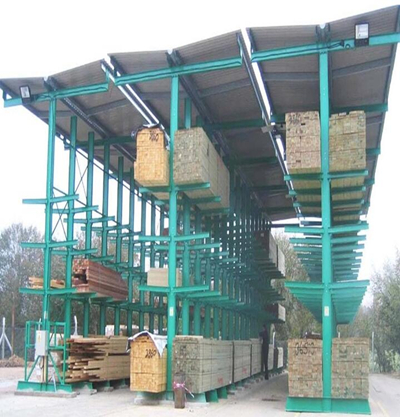 Heavy Duty Metal Storage Racks Cantilever Racking For Timber