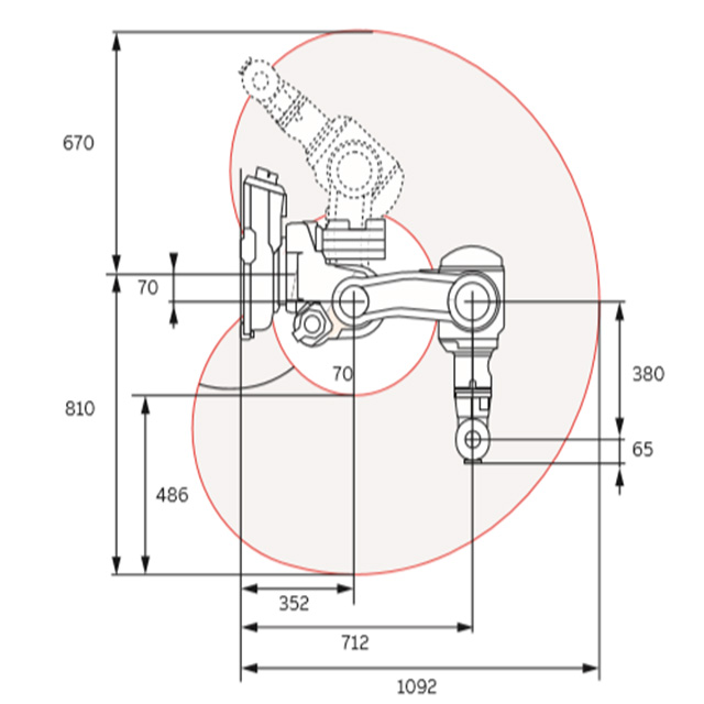 ABB IRB 140 Small Industrial Robot Arm With Fast Response 6-Axes Robot Arm Totally Application Cleaning/Spraying Robot