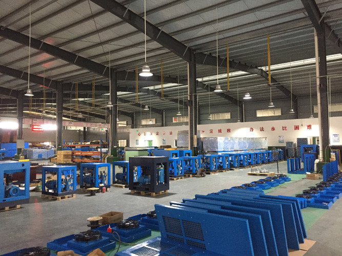 PM VSD 11Kw High Pressure Air Compressor Oil 15 Hp Screw Air Compressor